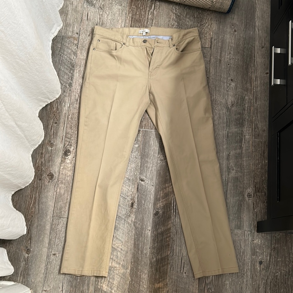 36x32 Peter Millar Khaki Golf Pants